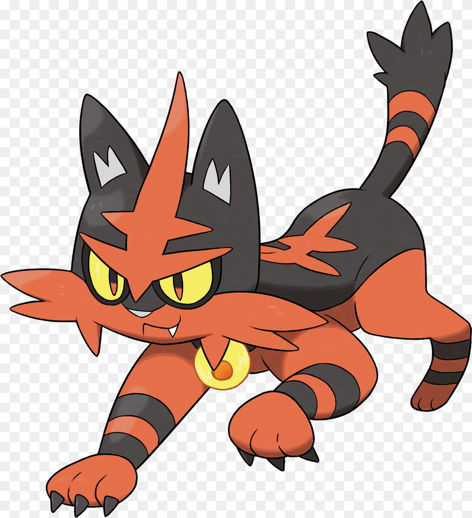 Pokemon Sun U0026 Moon Guide Everything You Need To Know About Torracat Pokemon, Animal, Fish, Sea Life, Shark Png Image