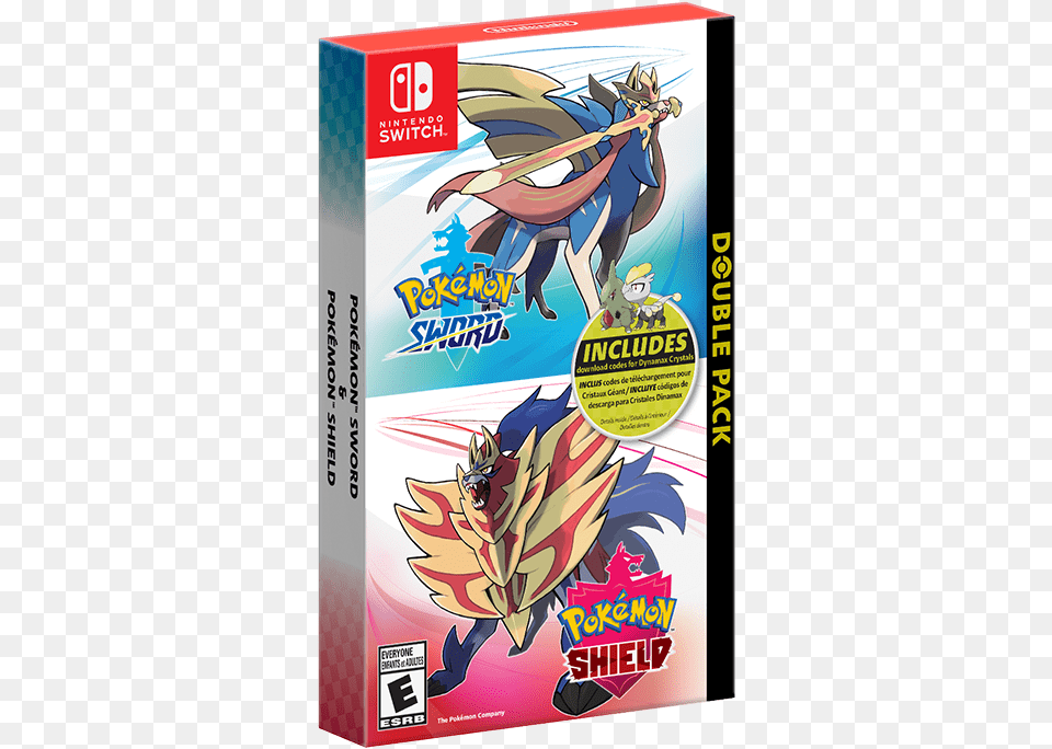 Pokemon Sword And Shield Dual Pack, Book, Publication, Comics, Baby Png