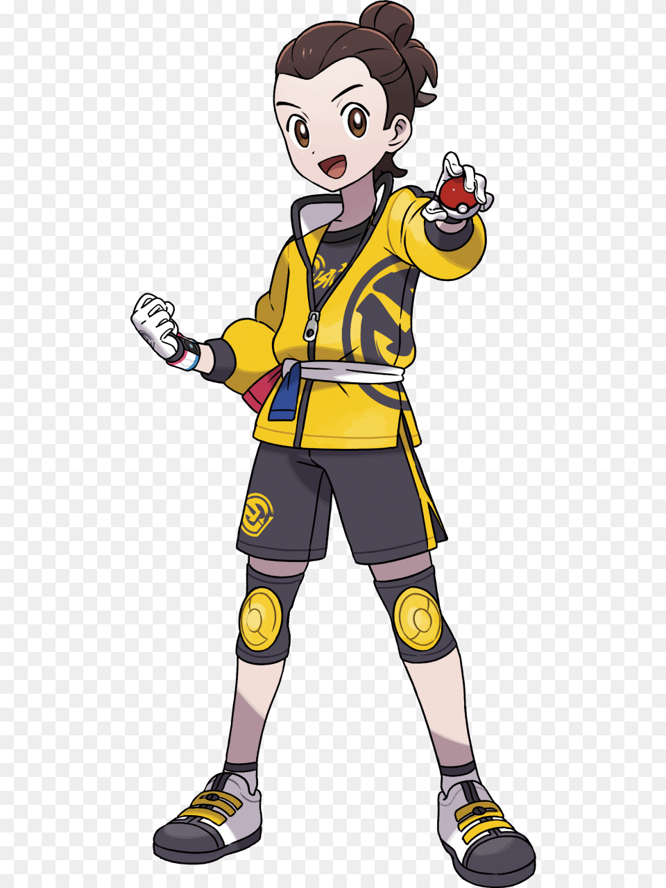 Pokemon Sword And Shield Expansion Outfits, Person, Book, Comics, Publication Free Png Download