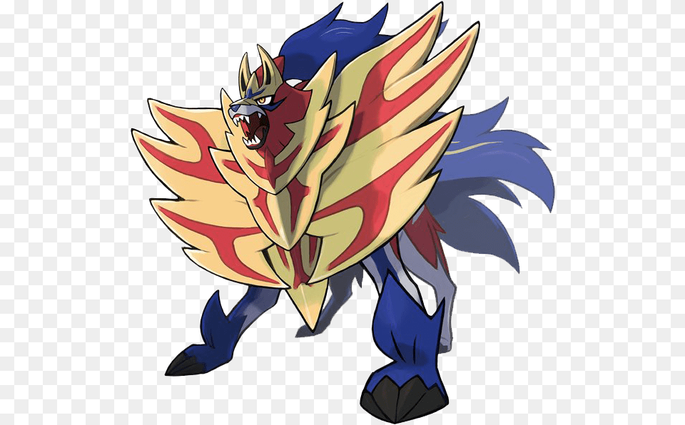 Pokemon Sword And Shield File Mart Pokemon Zamazenta, Anime, Book, Publication, Comics Free Png Download