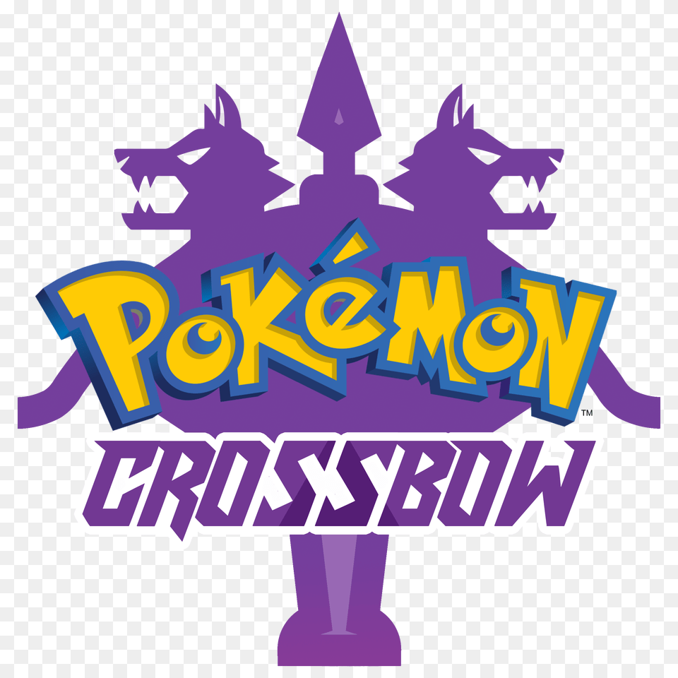 Pokemon Sword And Shield Logo Pokemon Esmeralda, Purple, Dynamite, Weapon Png Image