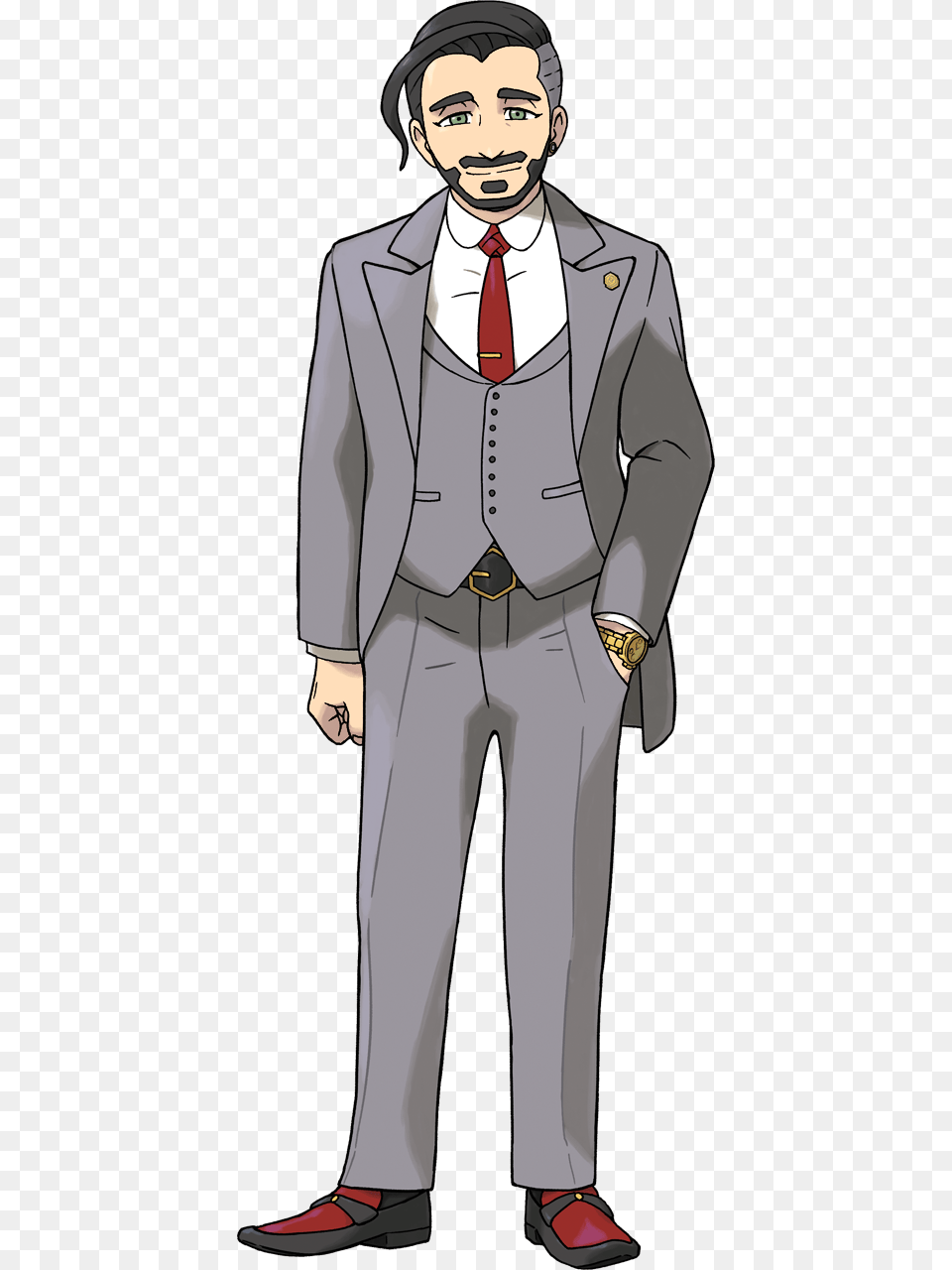 Pokemon Sword And Shield Rose, Clothing, Suit, Formal Wear, Adult Png Image