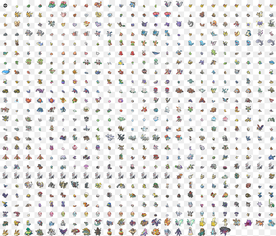 Pokemon Sword And Shield Sprites, Paper, Pattern, Confetti Free Transparent Png