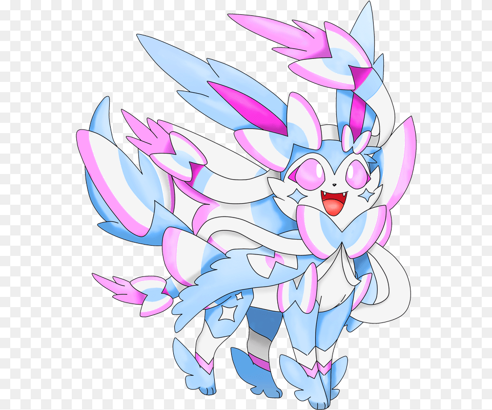 Pokemon Sylveon, Book, Comics, Publication, Art Png Image