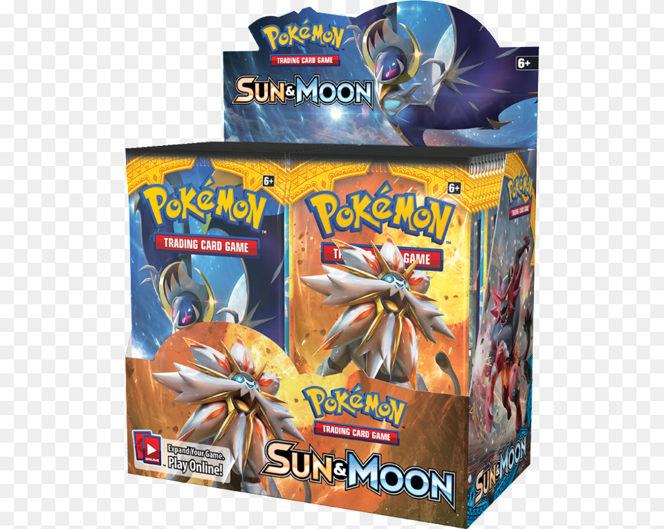 Pokemon Tcg Sun And Moon Booster Box, Disk, Dvd Free Png