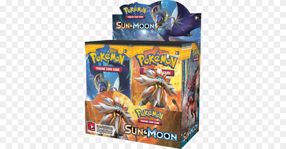 Pokemon Tcg Sun Moon Booster Box Decked Out Gaming Png