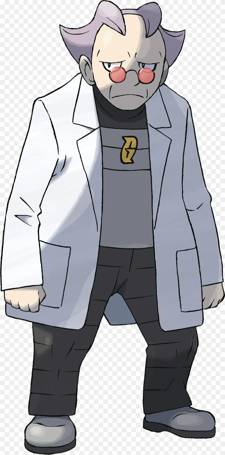Pokemon Team Galactic Charon, Clothing, Coat, Adult, Male Png Image