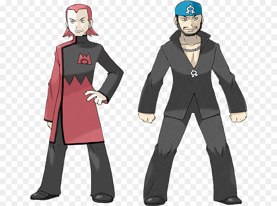 Pokemon Team Magma Maxie, Adult, Sleeve, Person, Long Sleeve Free Transparent Png