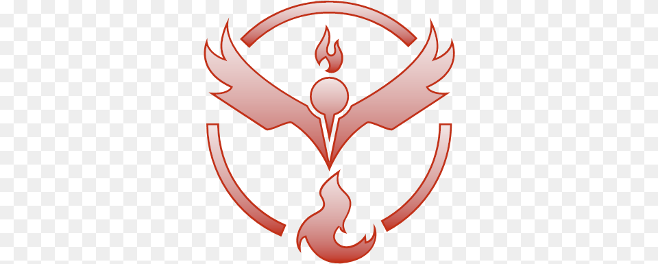 Pokemon Team Valor Icon Go Logo Transparent, Emblem, Symbol, Animal, Fish Free Png Download