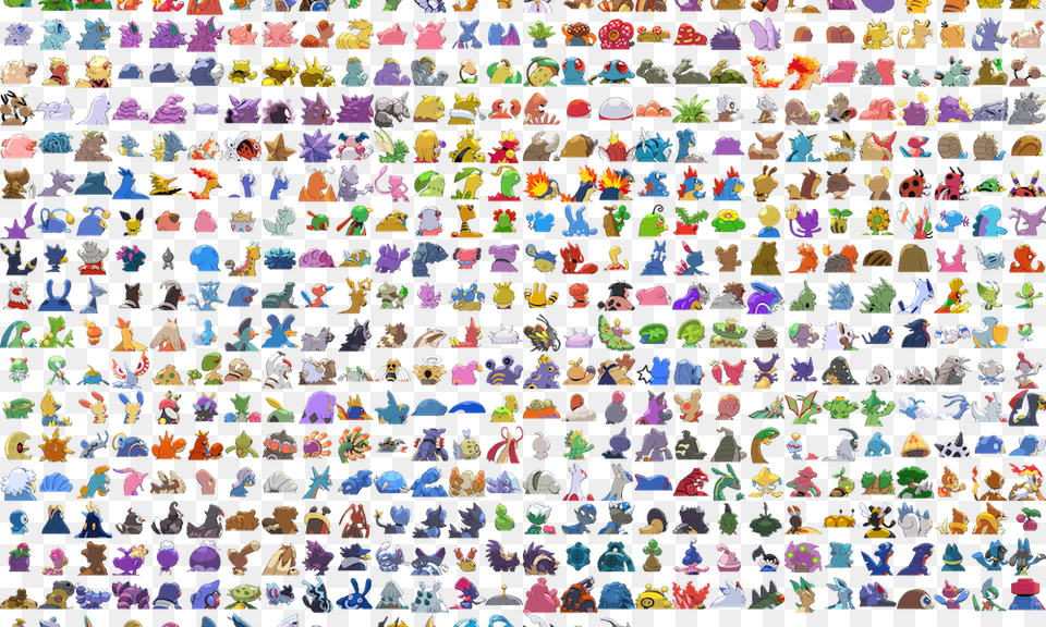 Pokemon Text Box, Art, Collage, Pattern, Face Png Image