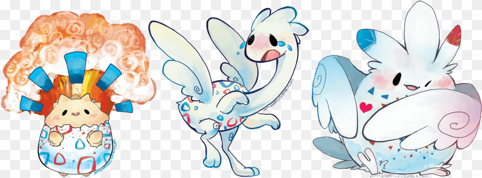 Pokemon Togepi Togekiss Togetic Hydreigon Deino Applewaffles, Baby, Person, Book, Comics Png Image