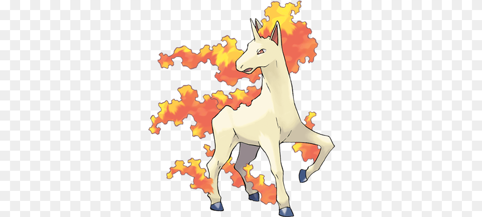 Pokemon Trade Shiny Rapidash Four Best Ivs Looking For Rapidash Pokemon, Animal, Deer, Mammal, Wildlife Free Png Download