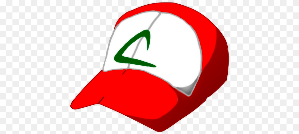 Pokemon Trainer Hat Clipart Ash Ketchum Hat Clipart, Baseball Cap, Cap, Clothing, Hardhat Png Image