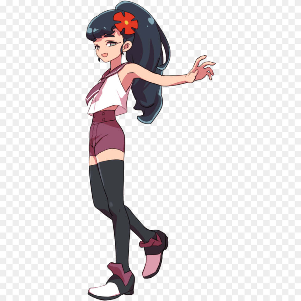 Pokemon Trainer Red Female Pokemon Trainer Oc, Adult, Person, Woman, Comics Free Png Download