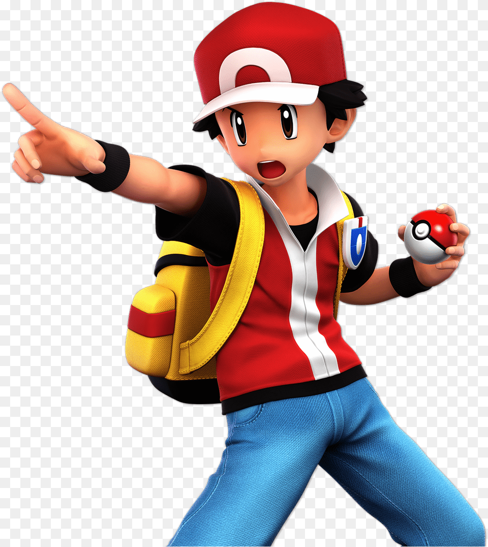 Pokemon Trainer Ultimate Renders Red Pokemon Trainer Smash, Baby, Person, Body Part, Finger Free Png