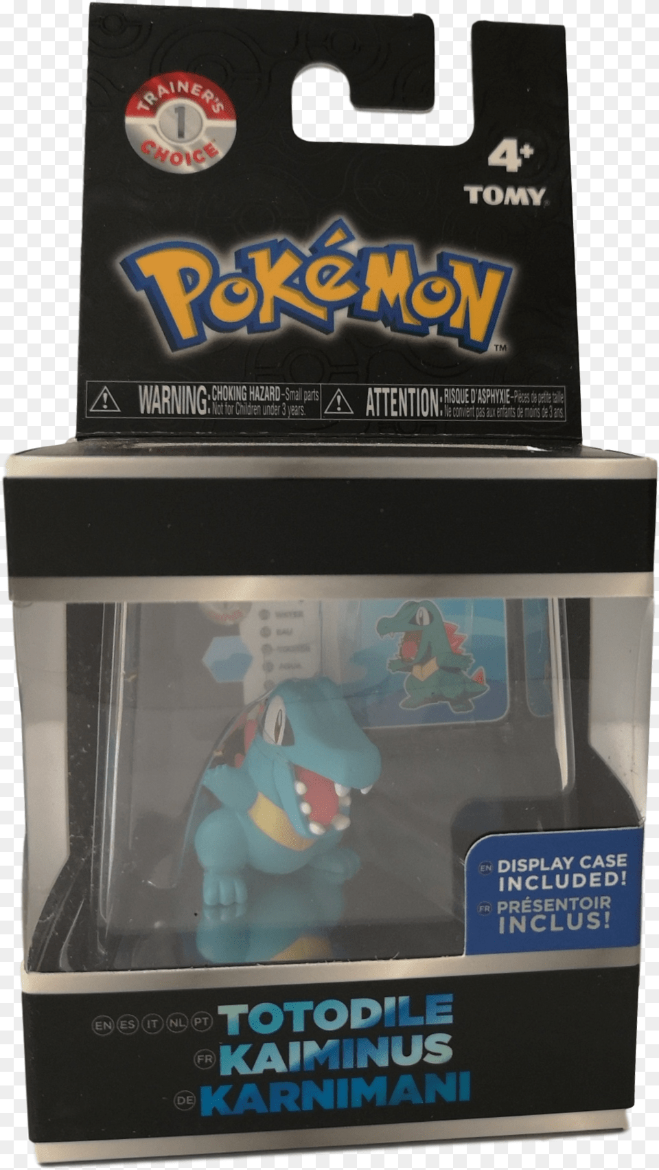 Pokemon Trainer39s Choice Totodile Figure Pokemon Chimchar Figure, Box Png