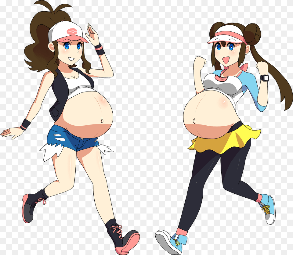 Pokemon Trainers Hilda And Rosa Would Like To Battle Pokemon Hilda And Rosa, Person, Baby, Book, Publication Free Transparent Png