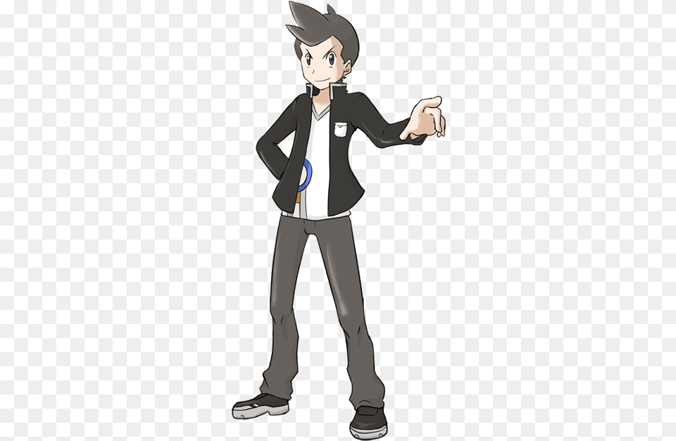 Pokemon Trainers Transparent Pokemon Fan Made Trainer Male, Book, Publication, Comics, Person Free Png