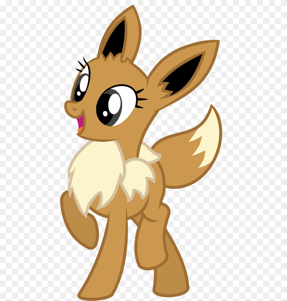 Pokemon Transparent Eevee Eevee Pony, Baby, Person, Animal, Deer Png