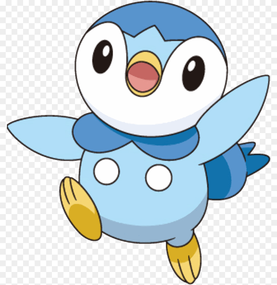 Pokemon Transparent File Cute Blue Bird Pokemon, Plush, Toy, Animal, Penguin Png Image