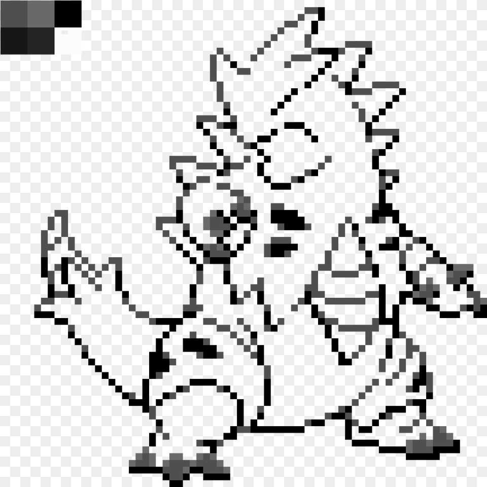 Pokemon Tyranitar Unfinished Pokmon Tyranitar Pixel Art, Outdoors, Nature, Qr Code, Snow Free Png Download