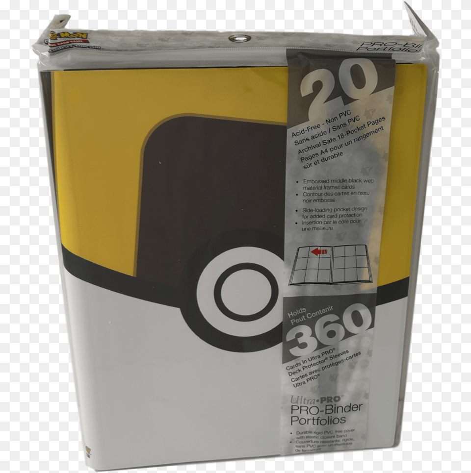 Pokemon Ultra Ball Pro Binder, Box, Cardboard, Carton Png Image