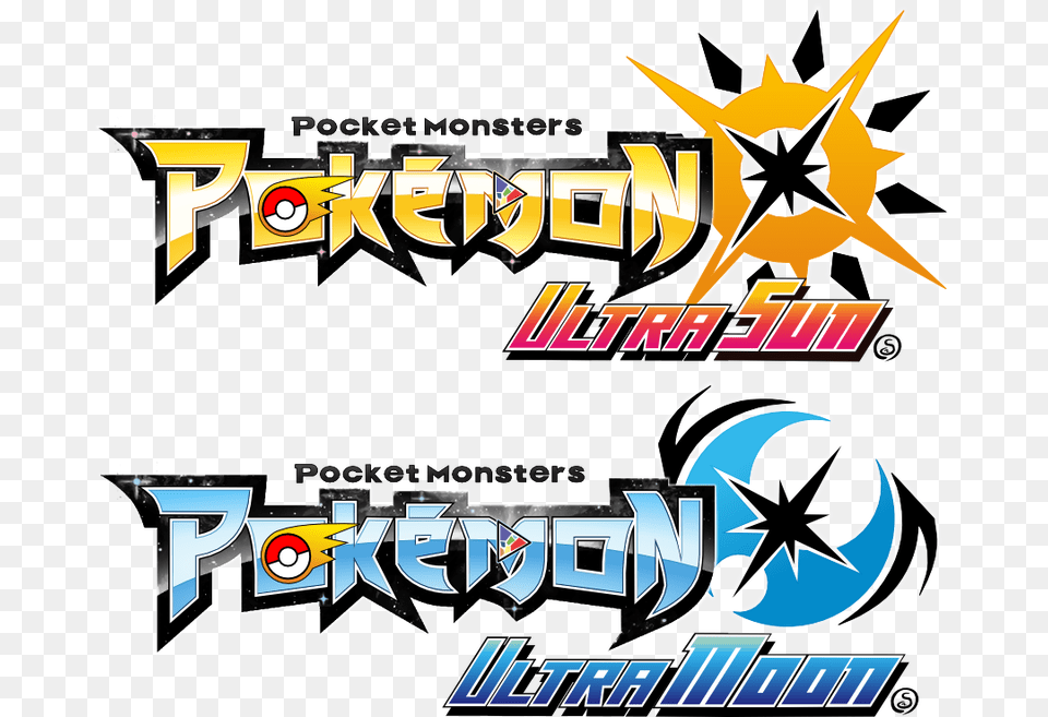 Pokemon Ultra Sun Ultra Moon Logo, Art, Dynamite, Weapon Free Transparent Png
