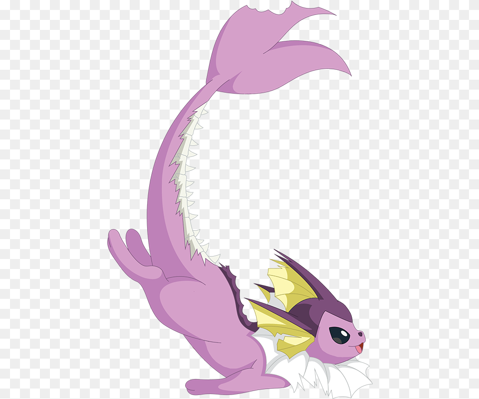 Pokemon Vaporeon Fishes Forms, Baby, Person, Purple, Dragon Png