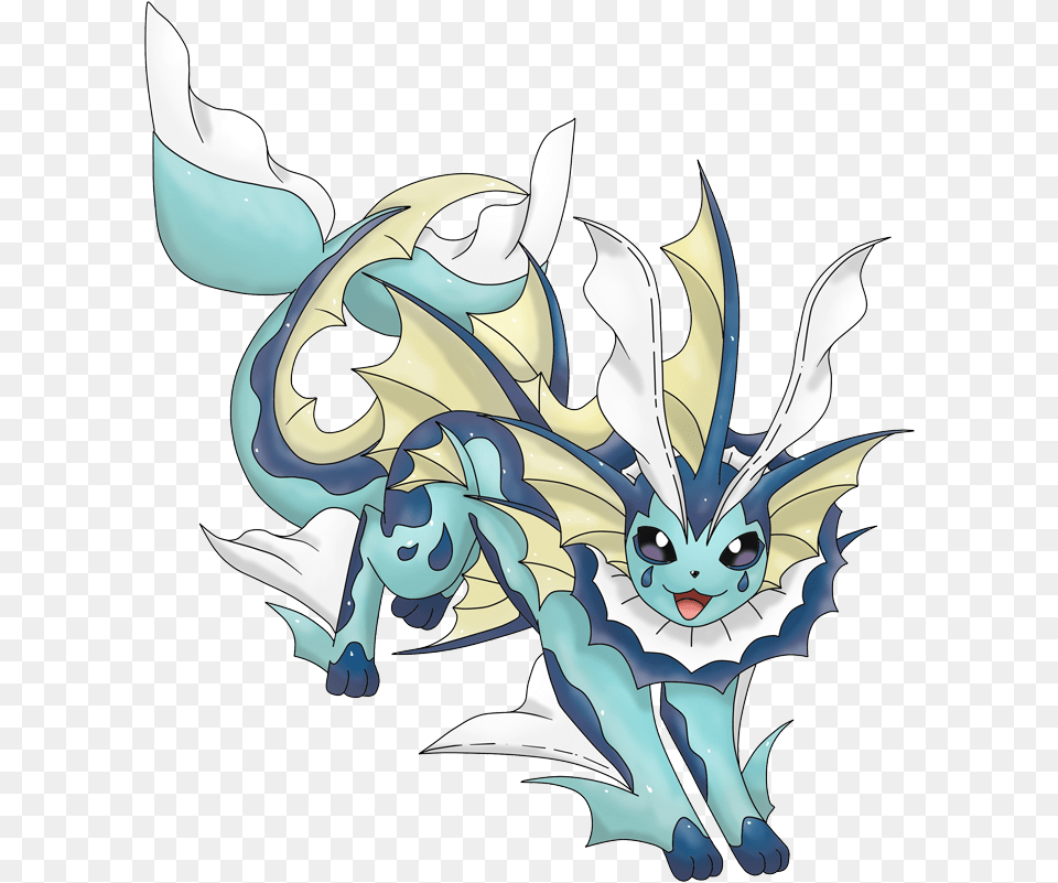 Pokemon Vaporeon Mega Evolution Pokemon Eevee Mega Evolution, Dragon Free Transparent Png