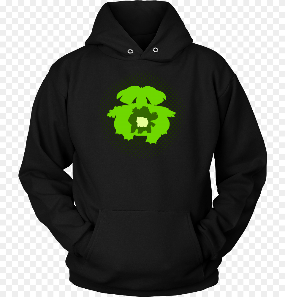 Pokemon Venusaur Evolution Unisex Hoodie T Shirt Black Panther Hoodie Womens, Clothing, Knitwear, Sweater, Sweatshirt Png Image