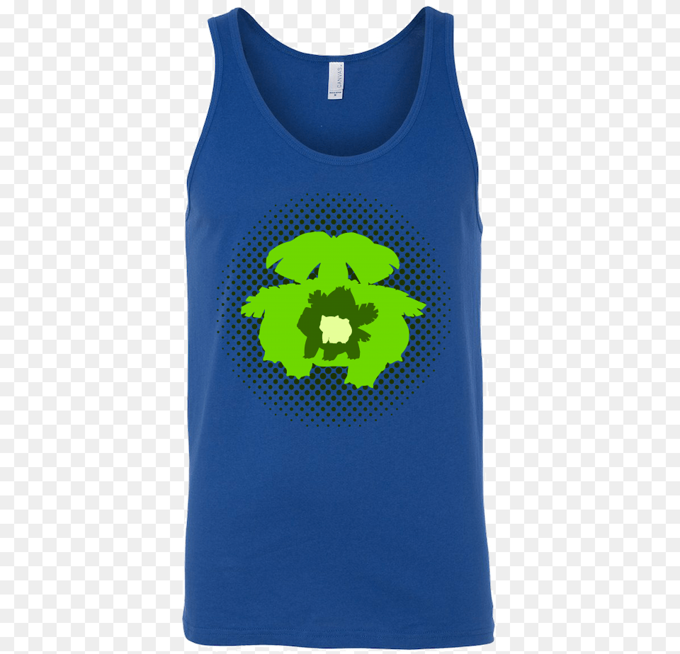 Pokemon Venusaur Evolution Unisex Tank Lake Titicaca Motorboat Champion, Clothing, Tank Top, Shirt Free Transparent Png