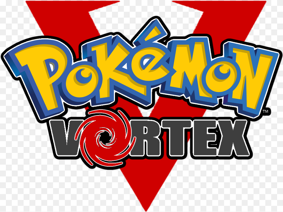 Pokemon Vortex Game Logo Concept Pokemon Spatial Pearl Logo, Dynamite, Weapon Png Image