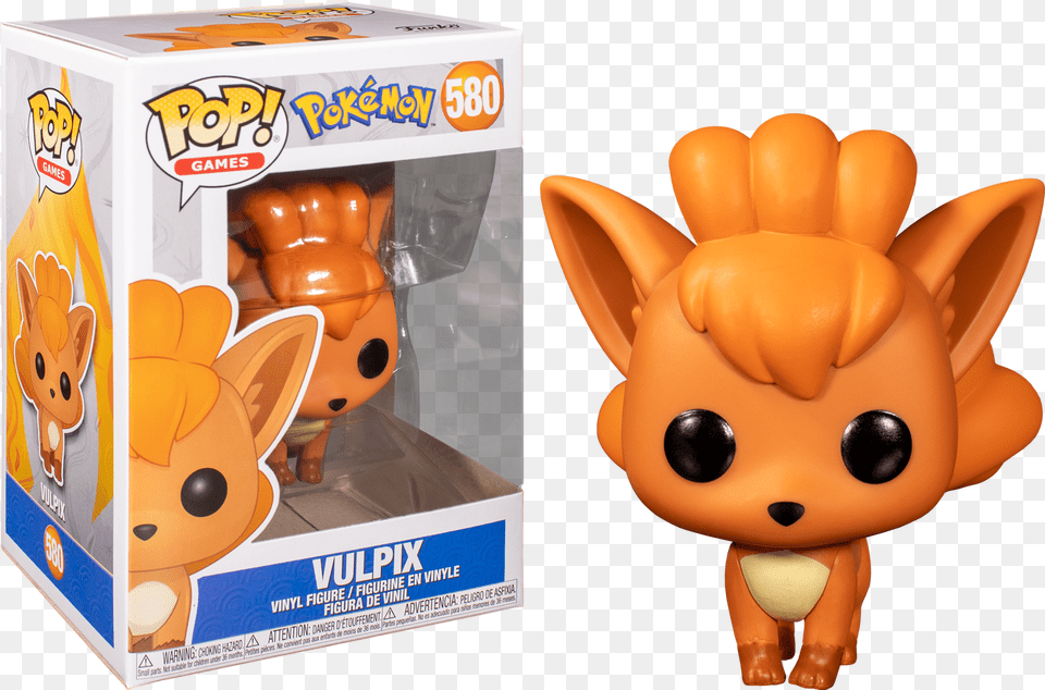 Pokemon Vulpix Funko Pop Vinyl Figure Popcultcha Clip Art, Toy, Plush, Baby, Person Free Transparent Png