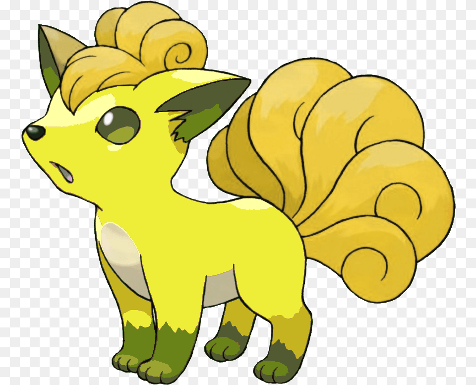 Pokemon Vulpix Transparent Image Pokemon With Fluffy Tail, Art, Animal, Canine, Dog Free Png