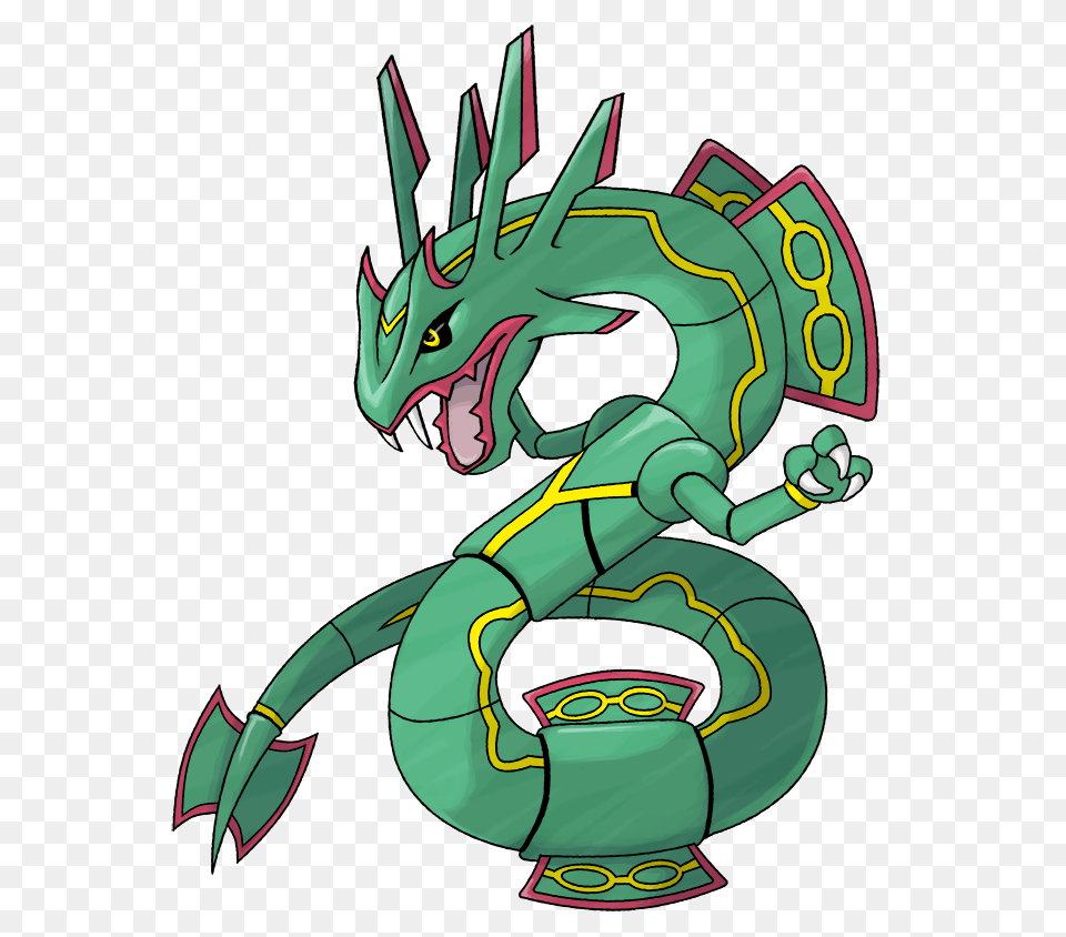 Pokemon X And Y Mega Rayquaza Mega Evolution Special Ii, Dragon, Bulldozer, Machine Free Transparent Png