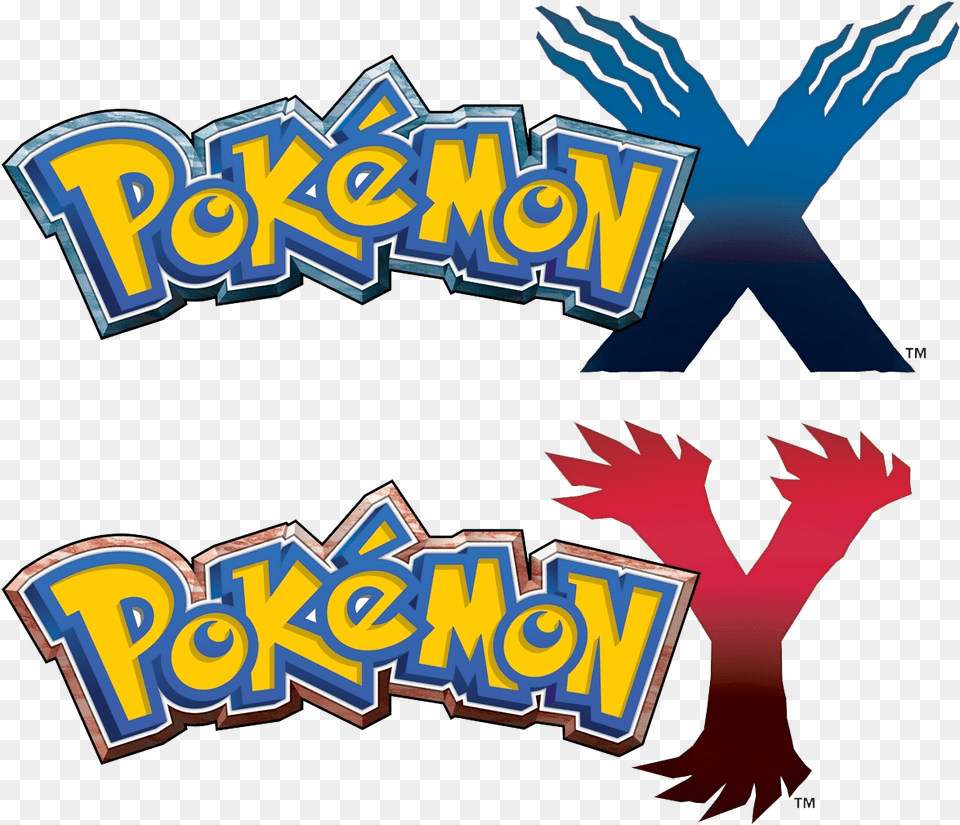 Pokemon X Pokemon Y Logo Pokmon X And Y Free Png