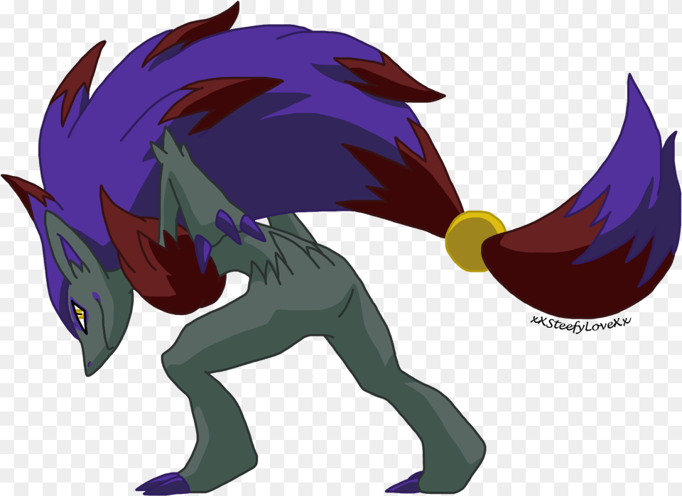 Pokemon Zoroark Shiny, Animal, Fish, Sea Life, Shark Free Png Download