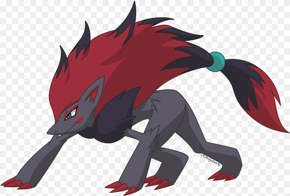 Pokemon Zoroark Transparent Zoroark, Animal, Fish, Sea Life, Shark Png Image