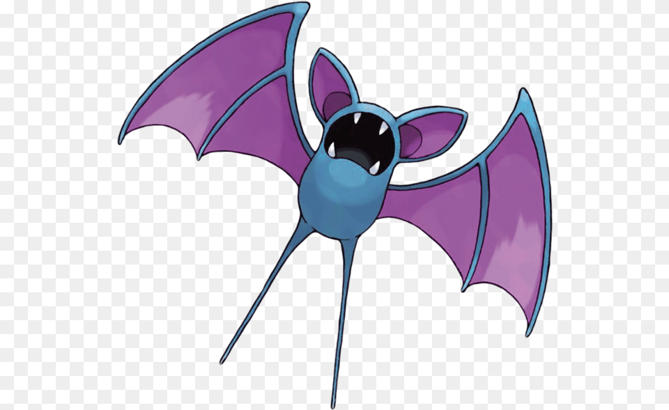 Pokemon Zubat, Animal, Bird, Flying, Cartoon Png