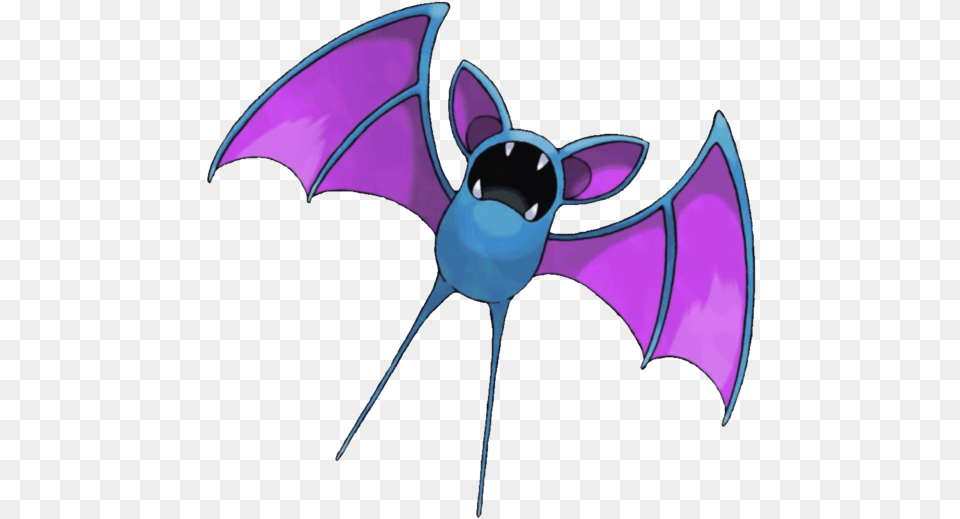 Pokemon Zubat, Animal, Bird, Flying, Cartoon Free Png Download