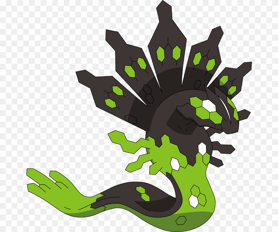 Pokemon Zygarde 50 Form, Green, Art, Graphics Free Png