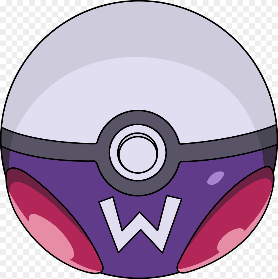 Pokemonmario Extended Universethe Master Ball Is Pokemon Master Ball, Crash Helmet, Helmet, Sphere, Disk Free Png Download