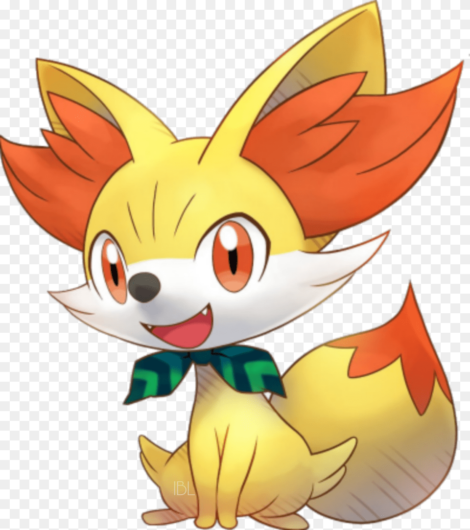 Pokemonpets Fennekin Fox Yellow Dog Pokemon Scyellow Cartoon, Baby, Person Png