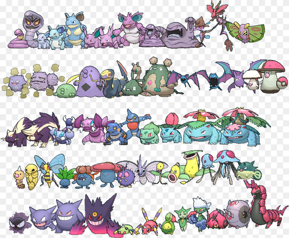 Pokemons Do Tipo Poison, Book, Comics, Publication, Baby Free Png Download