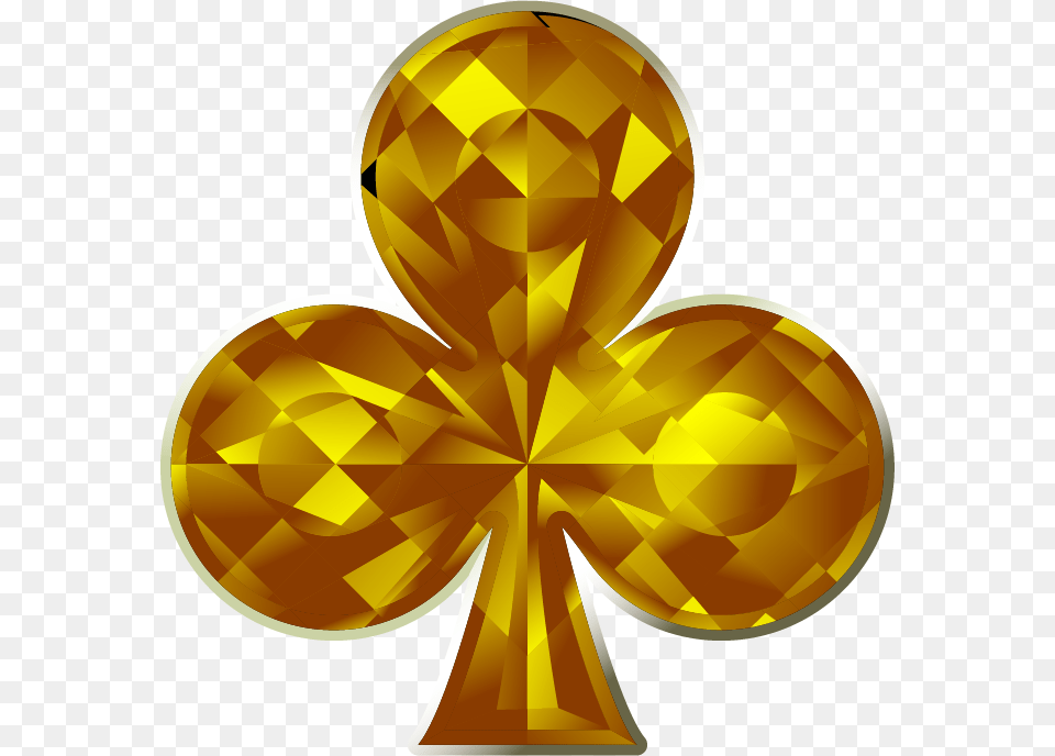 Poker, Cross, Symbol, Gold Free Transparent Png