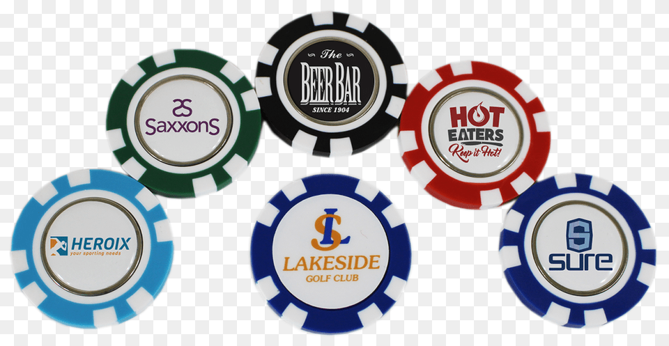 Poker Chip With Removable Ball Marker Label, Gambling, Game, Machine, Wheel Free Png Download