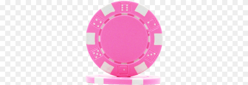 Poker Chips Dice Pink Pink Poker Chips, Game, Gambling, Clothing, Hardhat Free Transparent Png