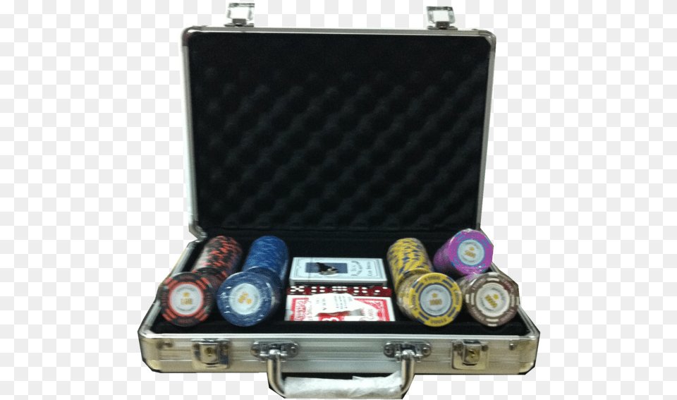 Poker Chips Set Montecarlo Millons High Roller Poker, Bag Free Png