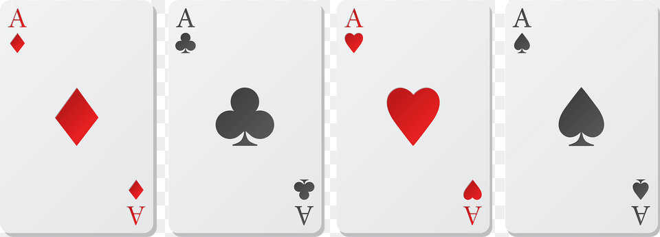 Poker Of Aces Clipart Png