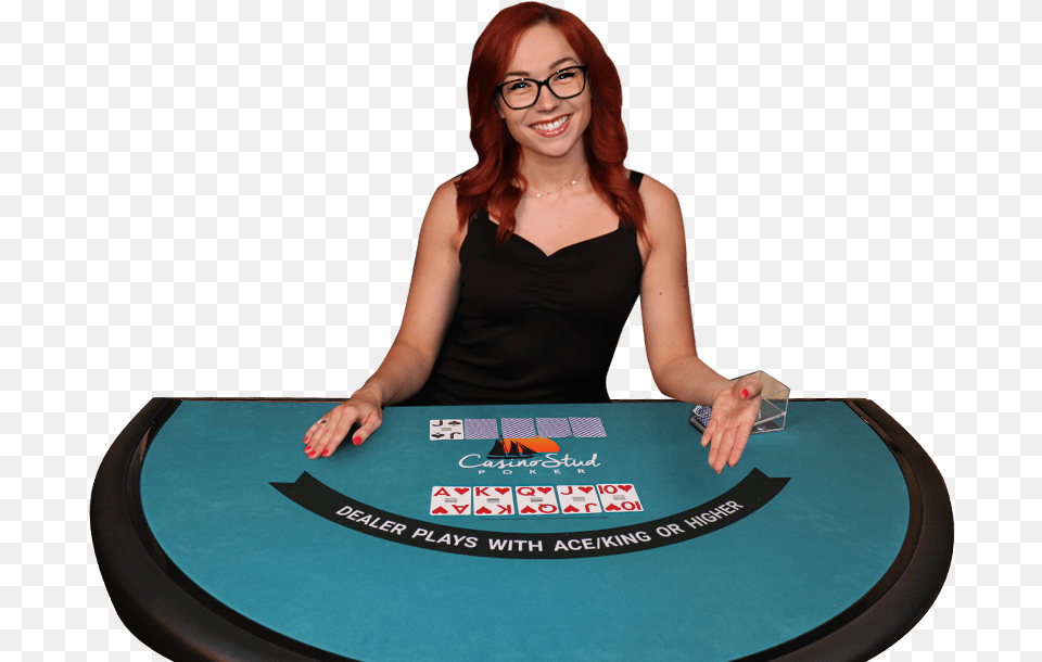 Poker Table, Woman, Adult, Urban, Female Png